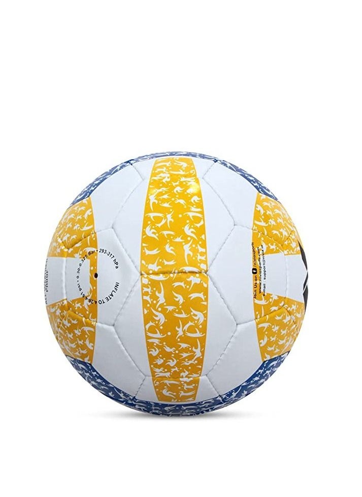 Classic Rubber Volleyball | Size: 4 | Material: Rubber | Ideal for Training/Match | 32 Panels | Hand Stitched Construction | Bladder Butyl | Suitable for: All Indoor Surface