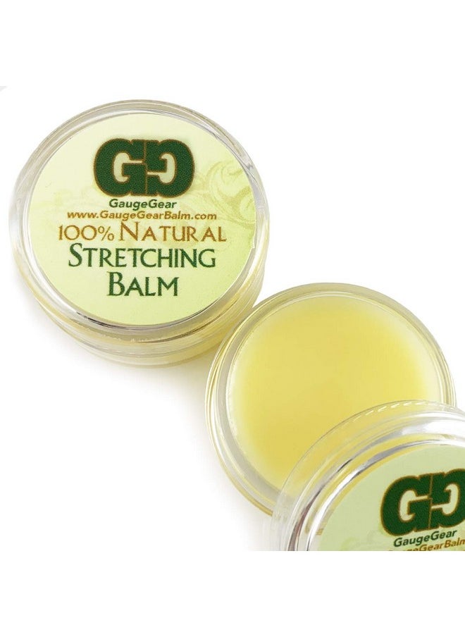 Ear Stretching Balm | 10 Ml Jar | Piercing Aftercare | Stretched Or Damaged Skin Care | All Natural Moisturizing Salve W/Jojoba