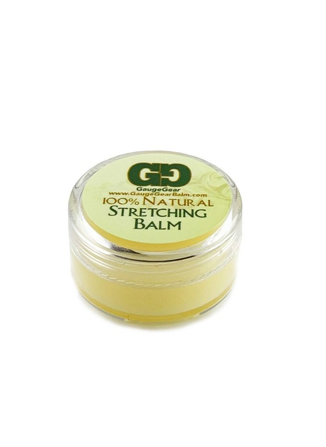 Ear Stretching Balm | 10 Ml Jar | Piercing Aftercare | Stretched Or Damaged Skin Care | All Natural Moisturizing Salve W/Jojoba