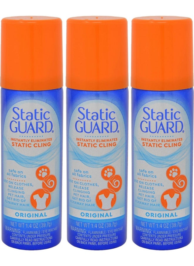 Static Guard 1.4 Ounce Travel Size - Pack of 3