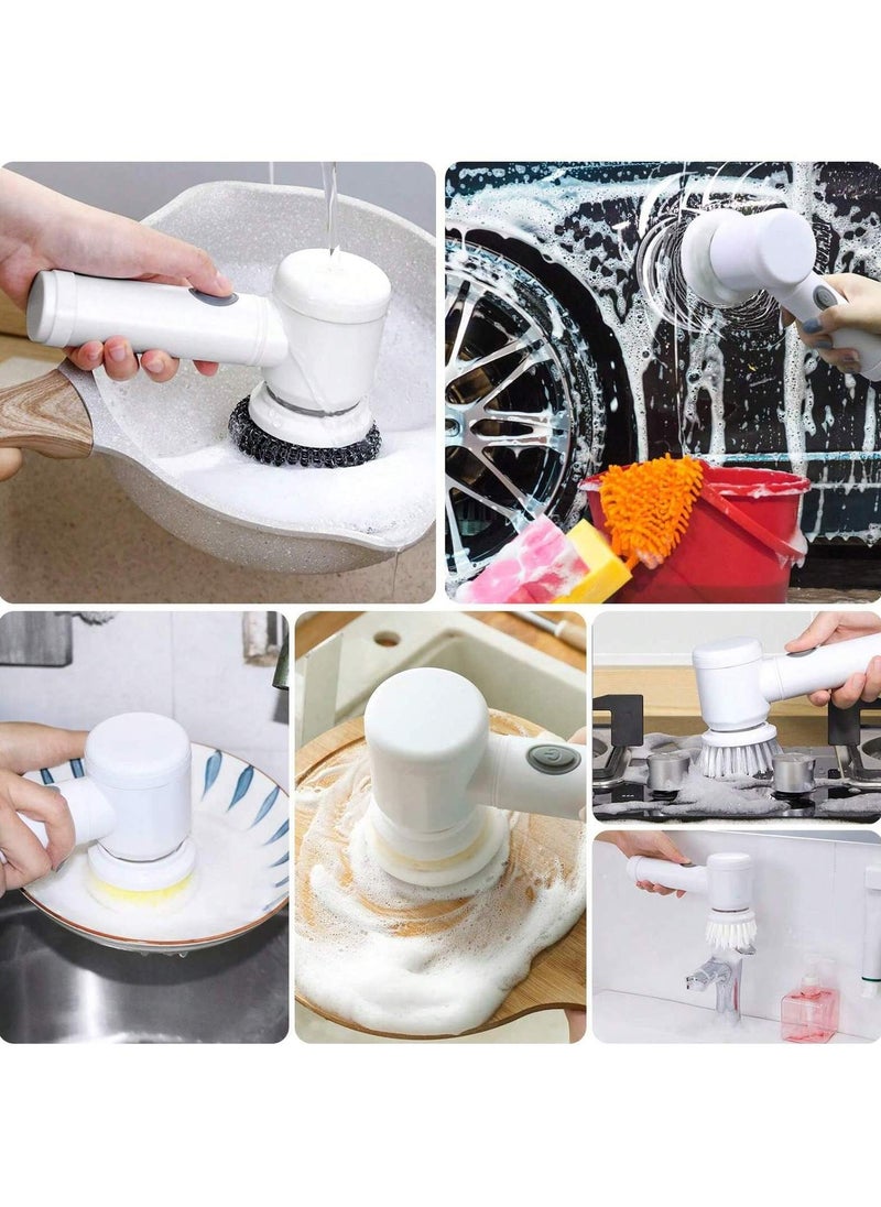 Explosive electric cleaning brush, kitchen and bathroom multifunctional electric cleaner