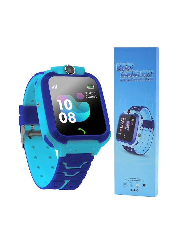 Kids Smart Watch Pro - Best Toy For Kids - Activity Tracker - GPS Tracker, Storm Aqua