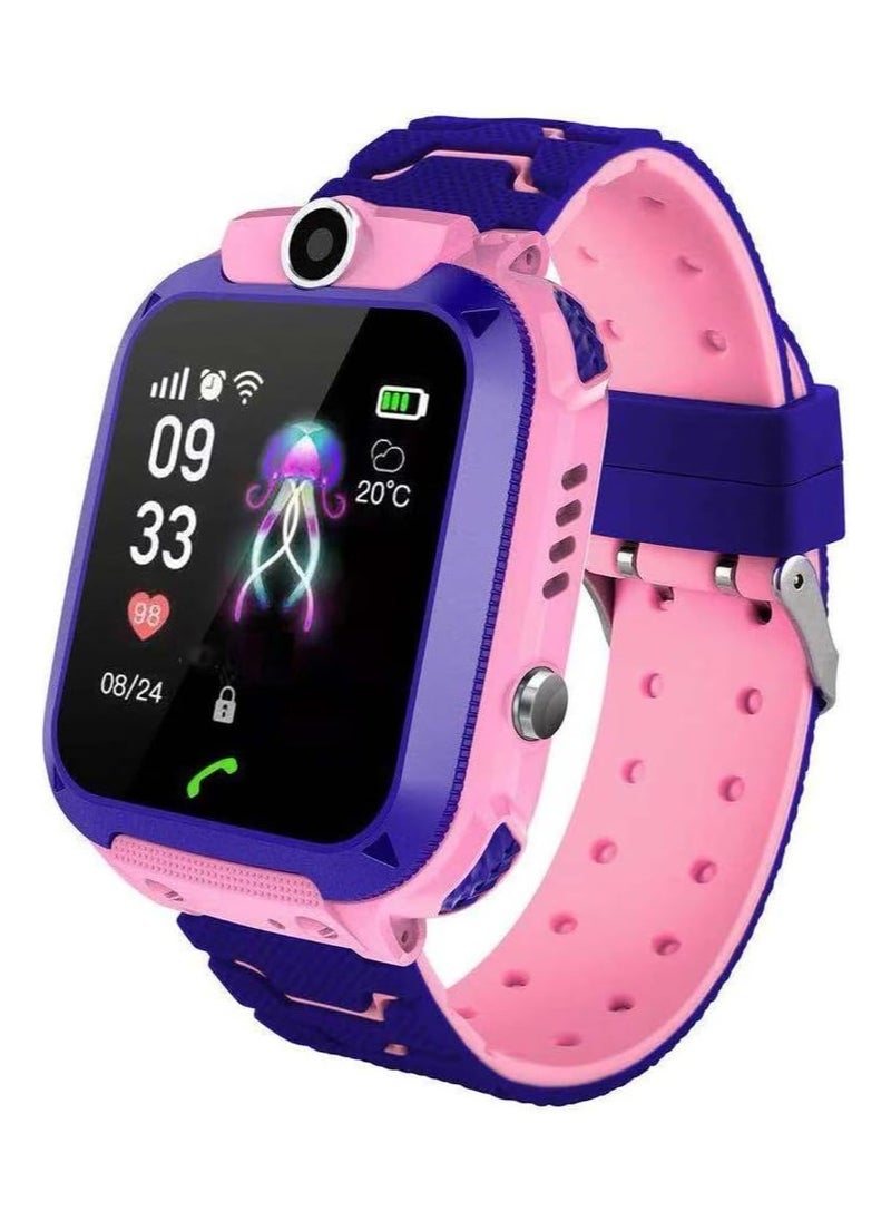 MK06 1.44 inch Kids Smart Watch With IP67 Waterproof Camera and Sim Card Slot Pink