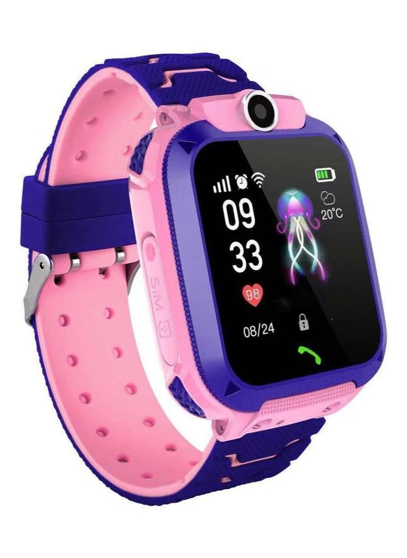 MK06 1.44 inch Kids Smart Watch With IP67 Waterproof Camera and Sim Card Slot Pink