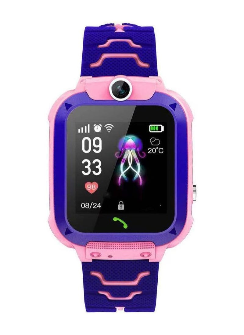 MK06 1.44 inch Kids Smart Watch With IP67 Waterproof Camera and Sim Card Slot Pink