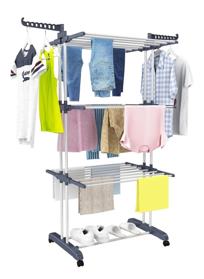 Clothes Drying Rack, Oversized 4-Tier(67.7