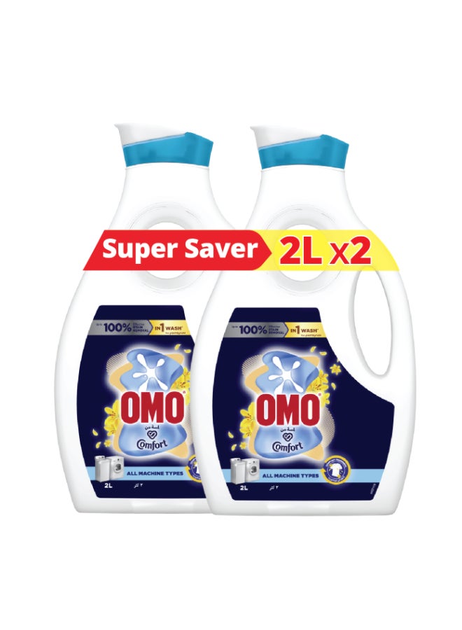 Automatic Liquid Laundry Detergent With A Touch Of Comfort Clear 2Liters