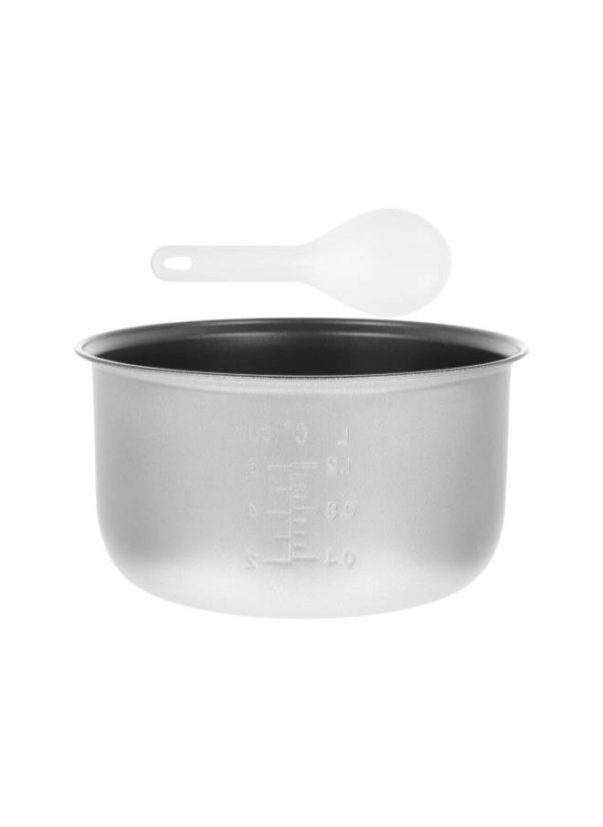 Rice Cooker Inner Pot Rice Cooker Liner Non- stick Rice Cooking Container Rice Maker Accessories for Rice Maker Cooker 3 L