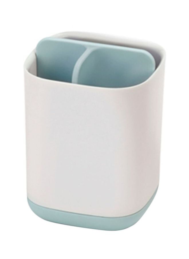 Easy-Store Toothbrush Holder White/Blue 90x127x90mm