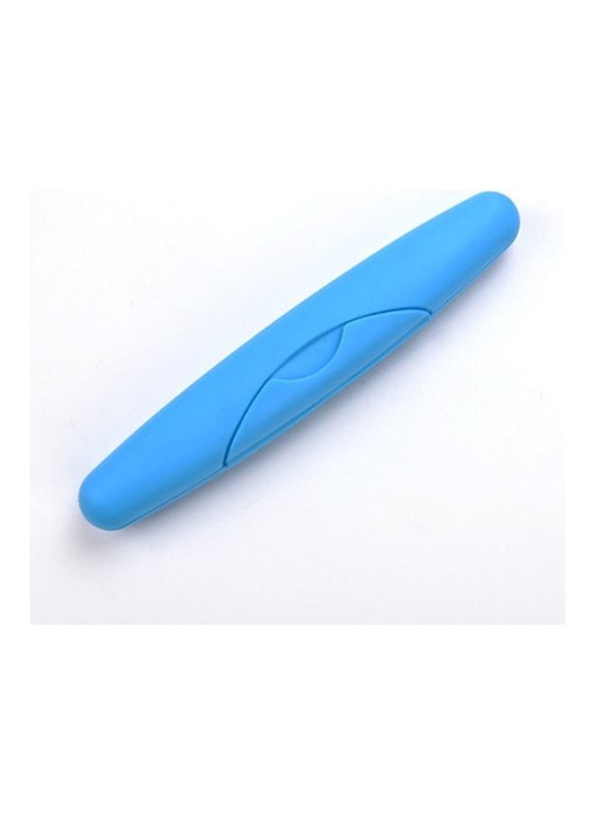 Leaky Lock Toothbrush Box Blue 21 x 3.5 x 3cm