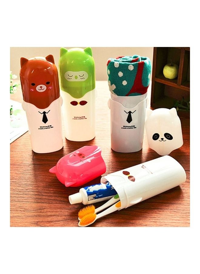 Lovely Cute Cartoon Toothbrush Cover Holder White 20 x 6 x 6cm