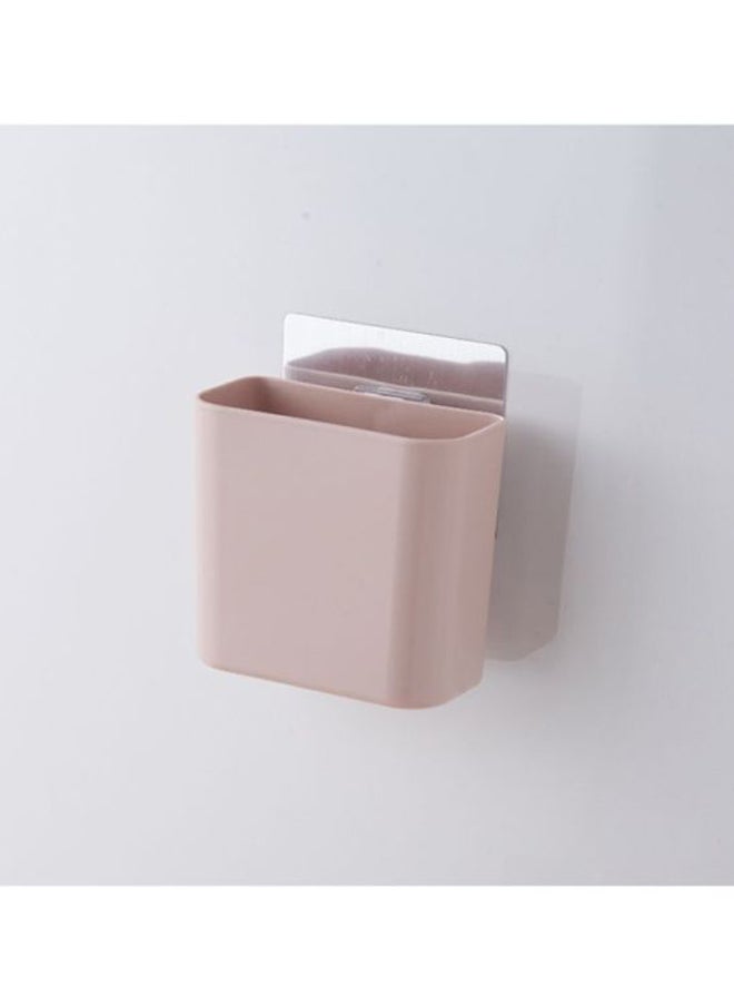 Wall Mounted Toothbrush Holder Pink 10.5x11.5x5cm