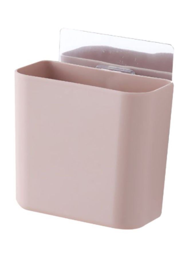 Wall Mounted Toothbrush Holder Pink 10.5x11.5x5cm