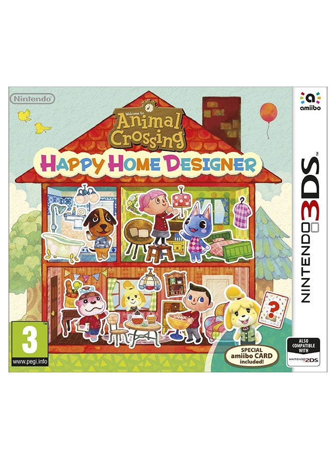 Animal Crossing Happy Home Designer (Intl Version) - Children's - Nintendo 3DS