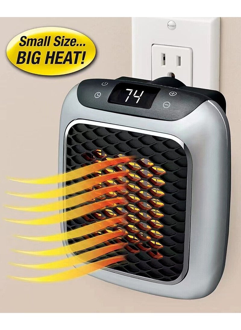 800 Watt Handy Heater , Wall Outlet Heater