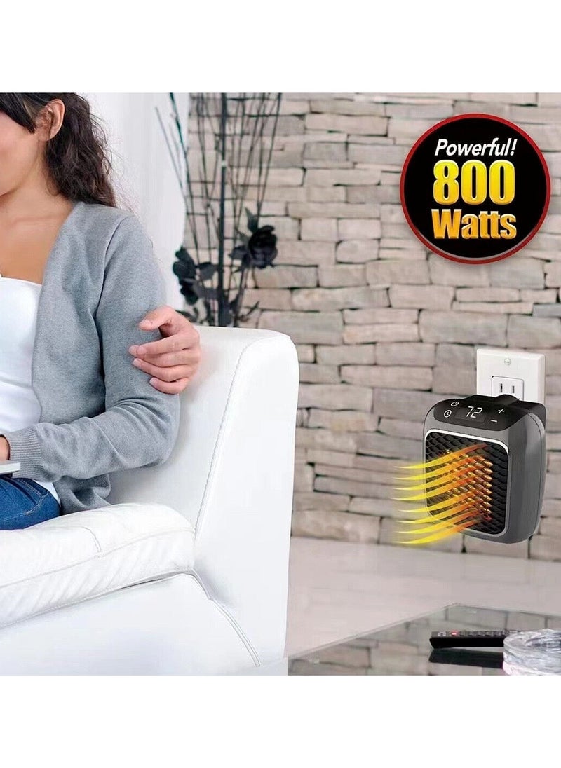 800 Watt Handy Heater , Wall Outlet Heater