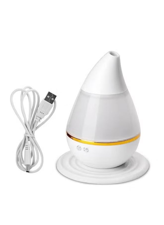 USB Auto Water Drop Mini Humidifier 250ML White