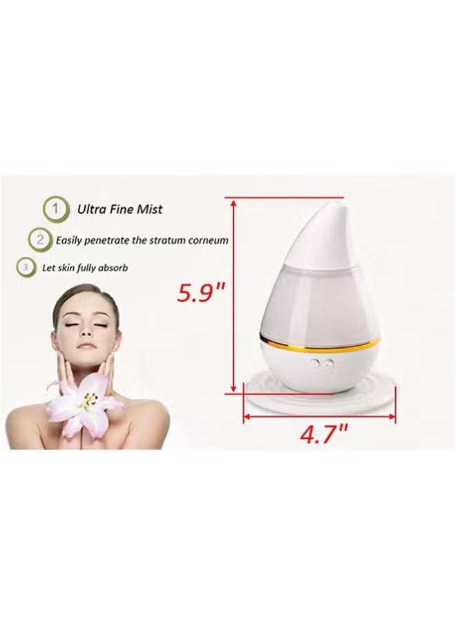 USB Auto Water Drop Mini Humidifier 250ML White