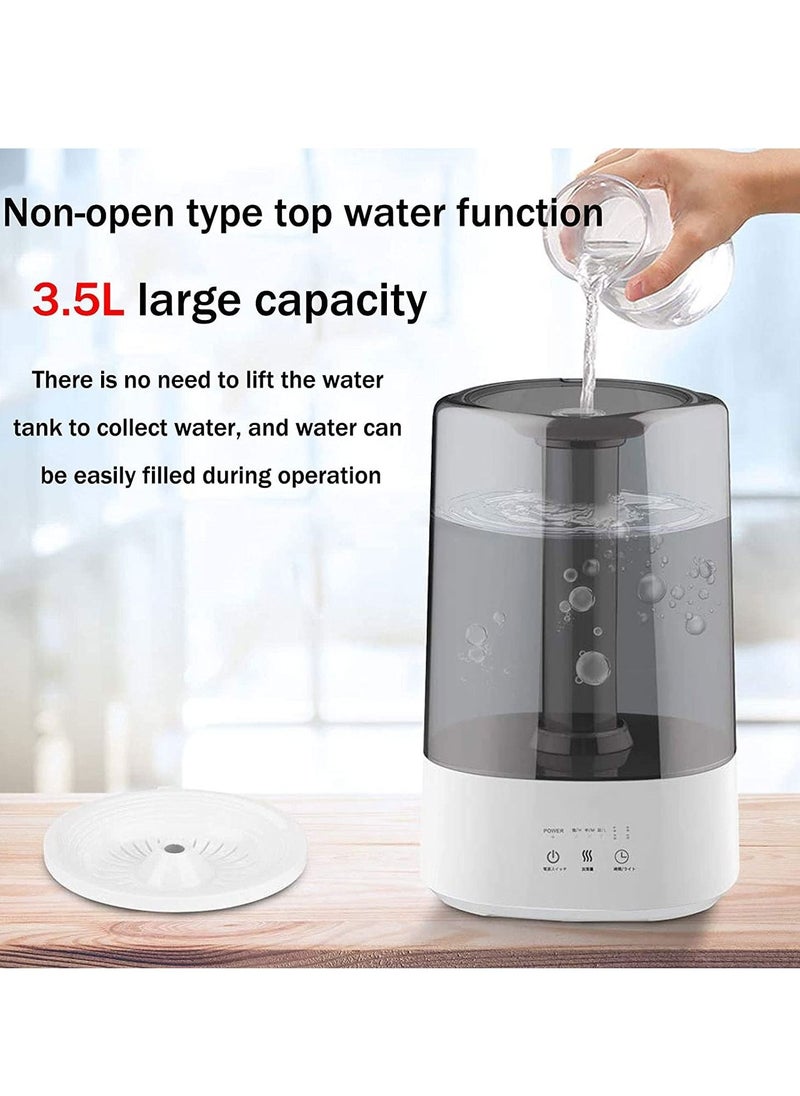 Waterless Auto Shut Off Ultrasonic Air Humidifier for Bedroom and Home