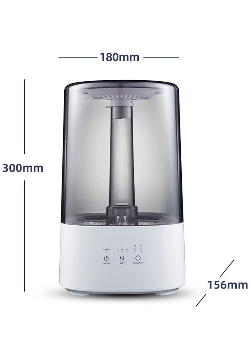 Waterless Auto Shut Off Ultrasonic Air Humidifier for Bedroom and Home