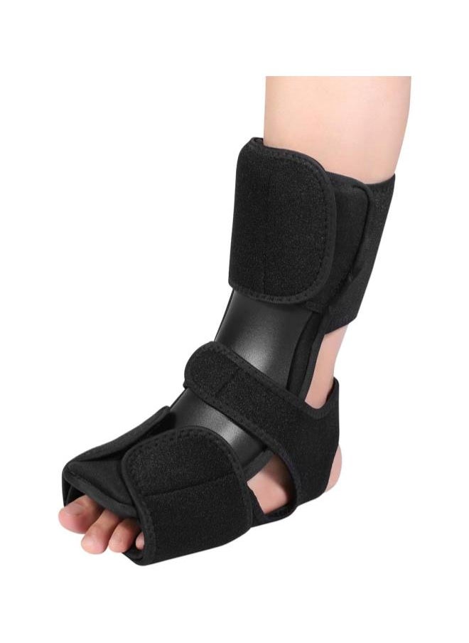 Foot Brace Plantar Fasciitis Night Splint Foot Drop Orthotic Brace Adjustable Elastic Dorsal Night Splint Support Brace for Foot Ankle Fits for Right or Left Foot Plantar Fasciitis Relief