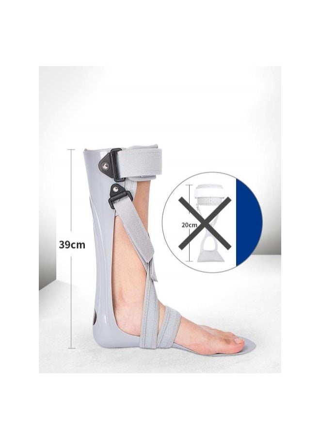 Drop Foot Support Splint - Ankle Foot Orthosis Support - AFO Brace for Foot Drop, Plantar Fasciitis & Achilles Tendonitis,Left,M