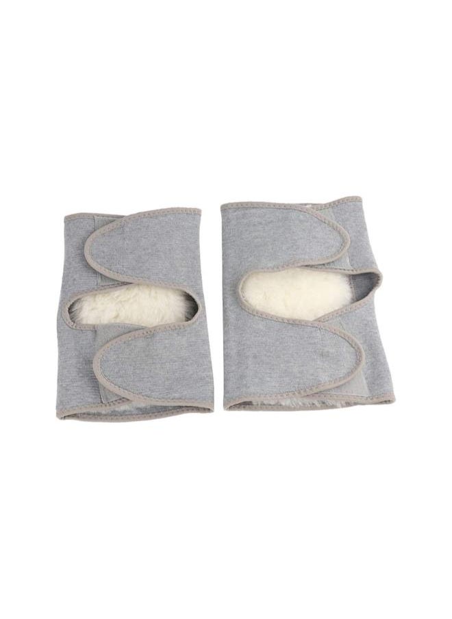 2pcs Thicken Cashmere Wool Warm Thermal Knee Warmers Leg Warmers Sleeve Knee Brace Support Pads for Arthritis Dance Yoga (XL)