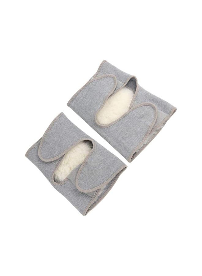 2pcs Thicken Cashmere Wool Warm Thermal Knee Warmers Leg Warmers Sleeve Knee Brace Support Pads for Arthritis Dance Yoga (XL)