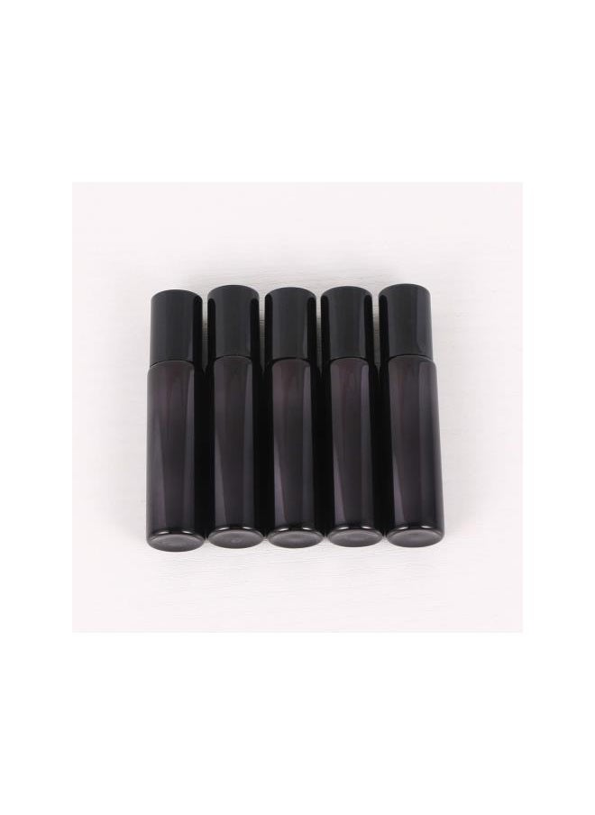 10pcs 10ml Glass Essential Oil Roller Bottles with Stainless Steel Roller Balls and Lid for Essential Oil