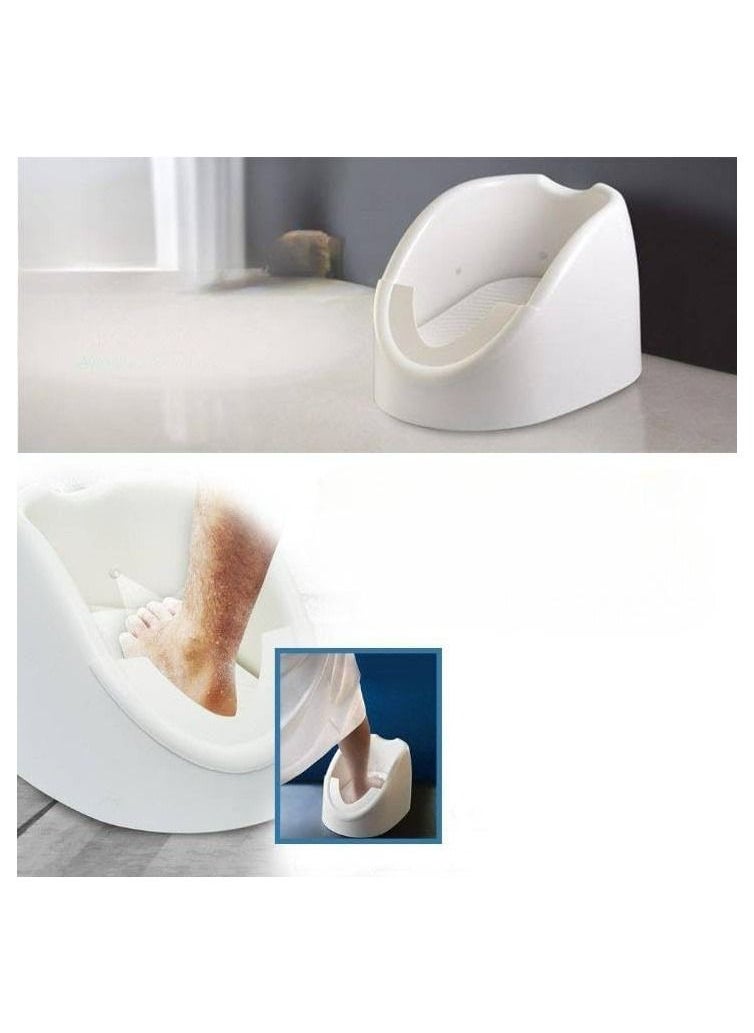 Automatic foot washer for ablution, portable automatic plastic foot washer