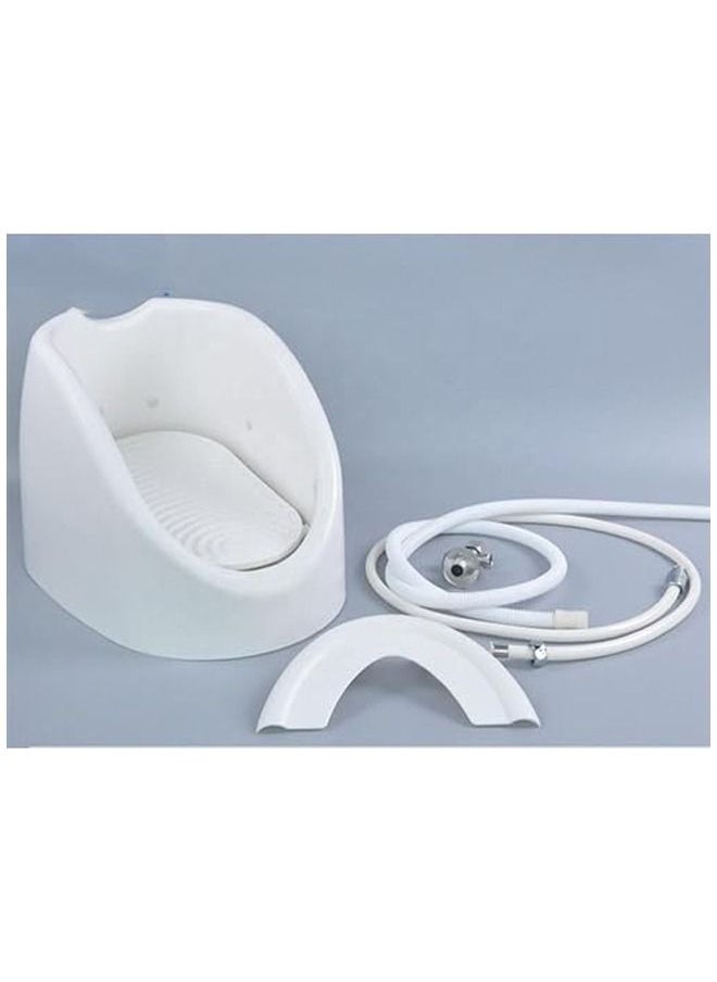 Automatic foot washer for ablution, portable automatic plastic foot washer