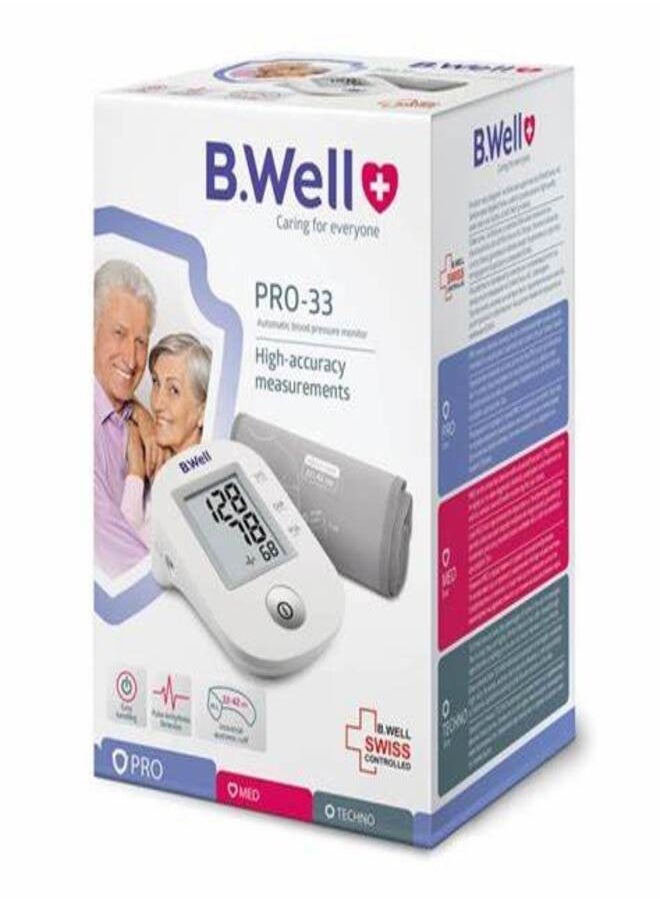 B Well PRO-33 Automatic Blood Pressure Monitor