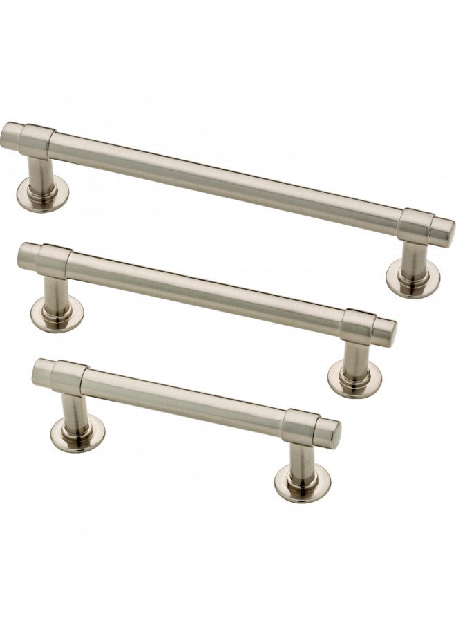 Franklin Brass P29617K-SN-C Francisco Kitchen or Furniture Cabinet Hardware Drawer Handle Pull, 4