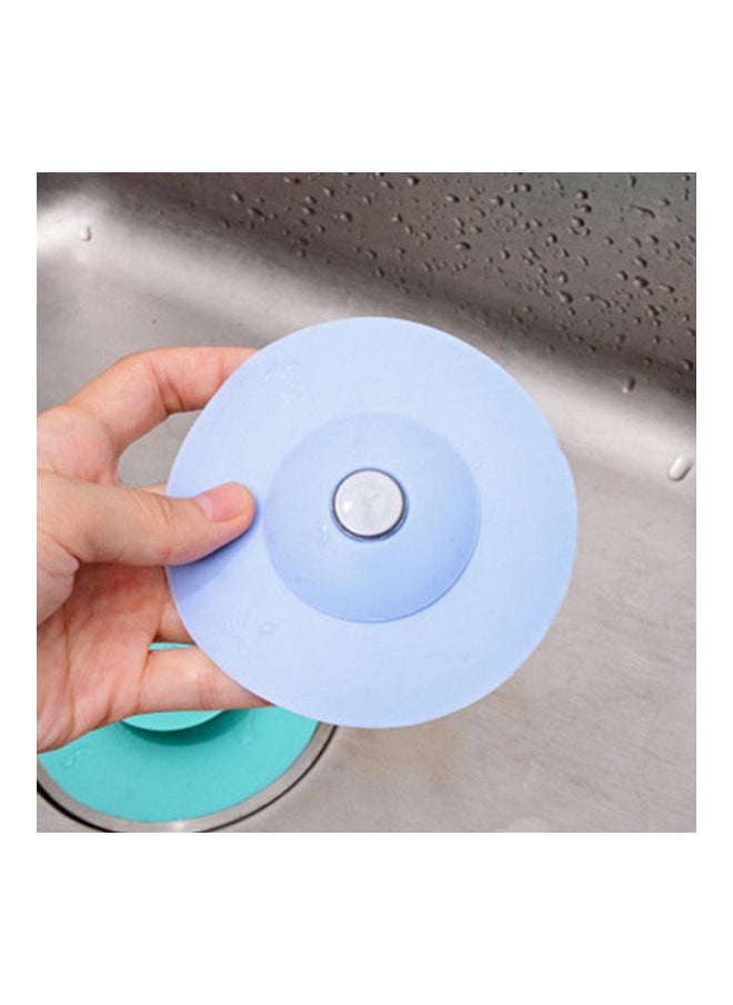 1 Piece Silicone Tub Stopper Strainer Sink Draining Hair Catcher for Kitchen Bathroom multicolour 15.00*6.00*15.00cm