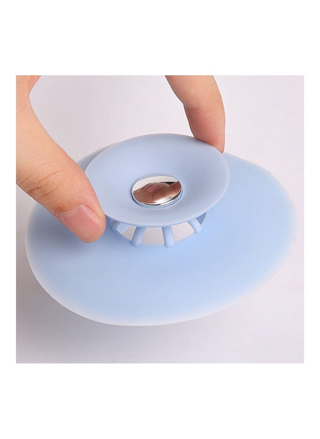 1 Piece Silicone Tub Stopper Strainer Sink Draining Hair Catcher for Kitchen Bathroom multicolour 15.00*6.00*15.00cm