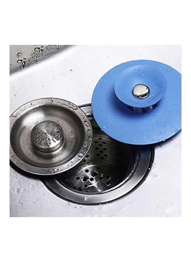 Kitchen Drain Cover Blue