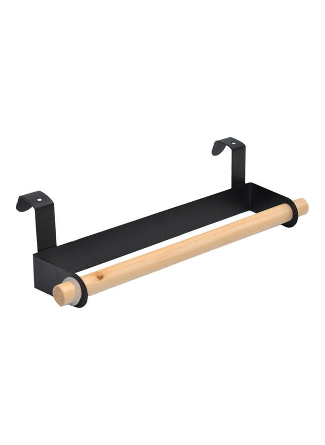 Designer Towel Rack Black/Brown 10.23 X 9.25 X 2.55 X 2.36inch