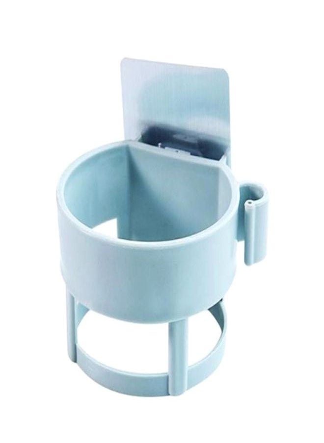 Wall Mounted Bathroom Hair Dryer Holder Blue