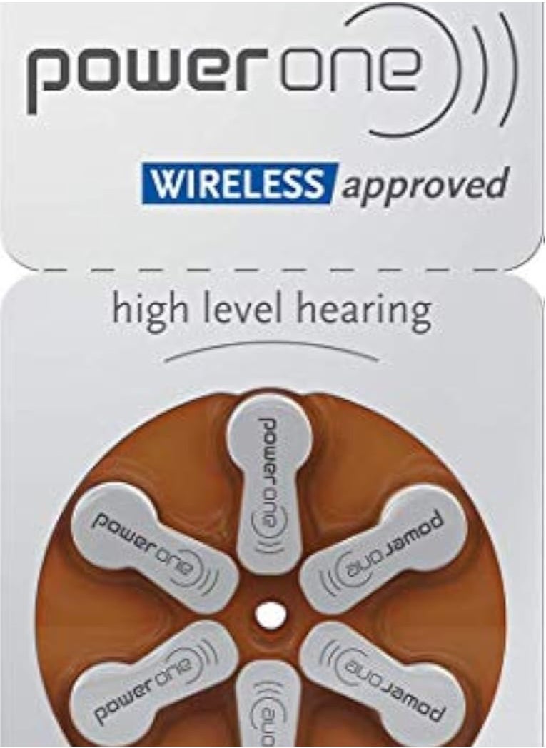 Power One P312 Hearing Aid Battery (6-Pack)