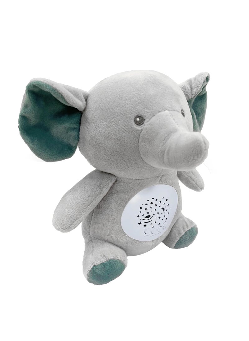 Factory Price Elephant Plush Toy With Soft Light  and Soothing Music Gift Set