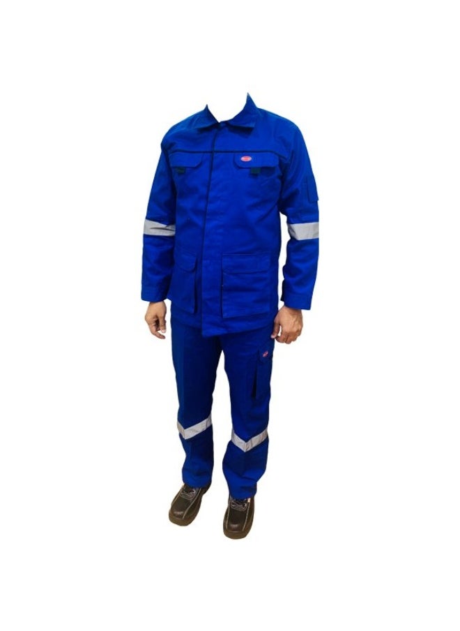 Power European Jacket and Pant Suit Workwear | Durable Workwear for Professional and Industrial Use | Navy | Size-L