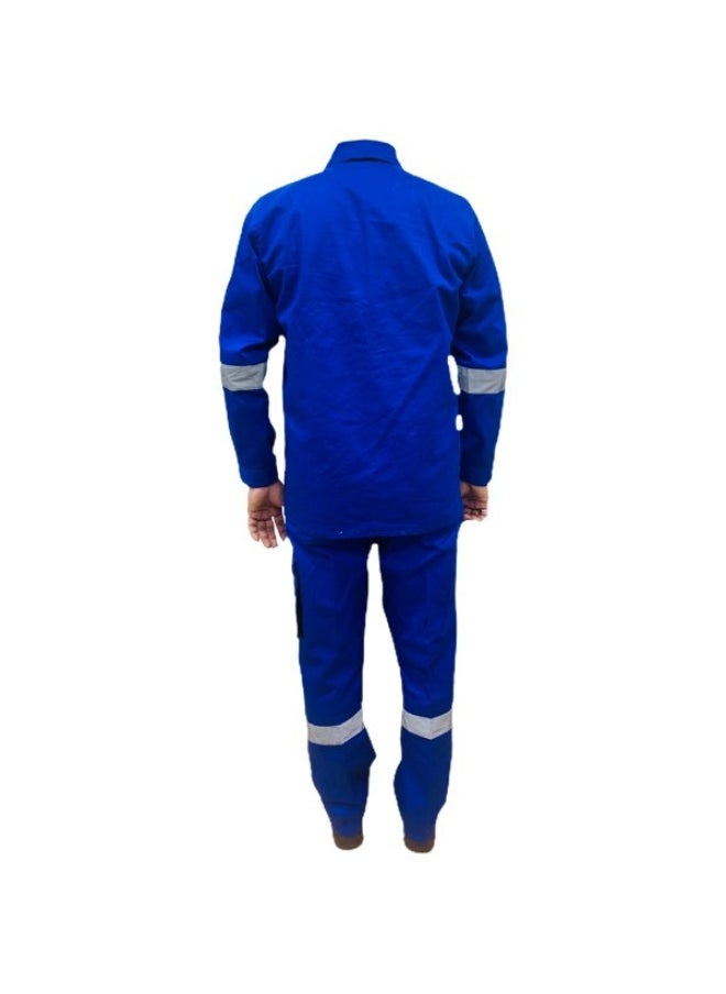 Power European Jacket and Pant Suit Workwear | Durable Workwear for Professional and Industrial Use | Navy | Size-M