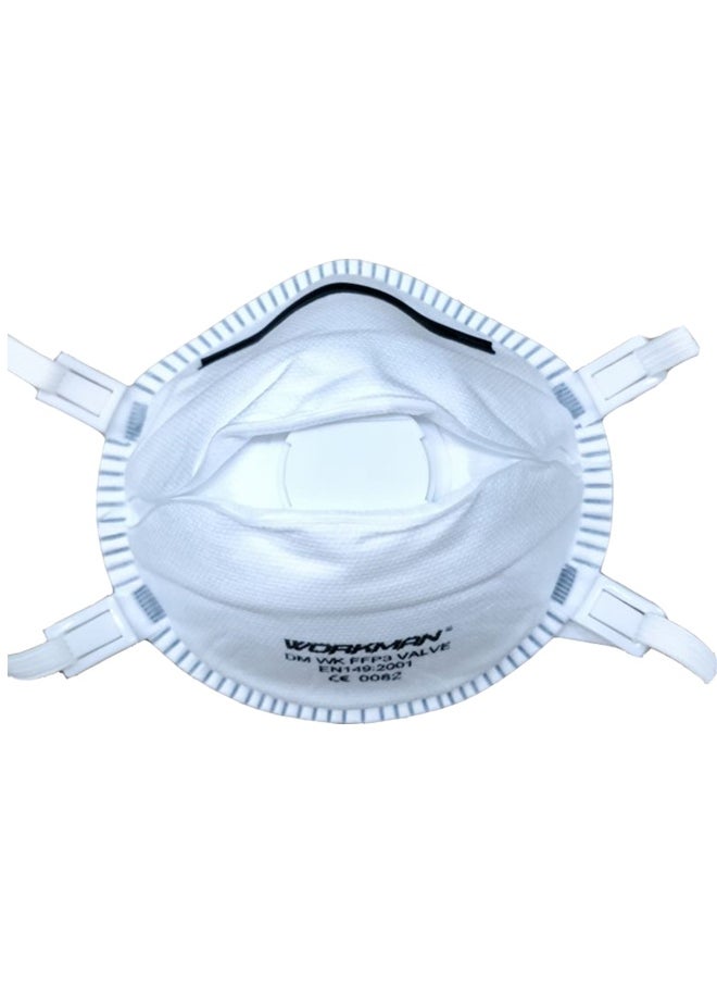 FFP3 Dust Mask with Valve – High-Performance Respirator for Superior Filtration and Comfort with Safety Face Mask