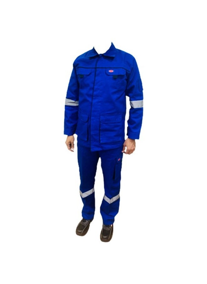 Power European Jacket and Pant Suit Workwear | Durable Workwear for Professional and Industrial Use | Navy | Size-4XL