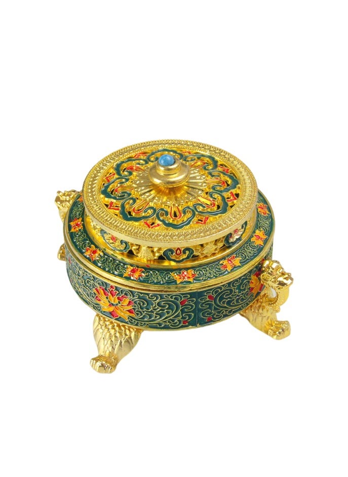 Chinese enamel incense burner