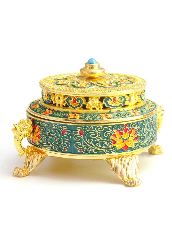 Chinese enamel incense burner