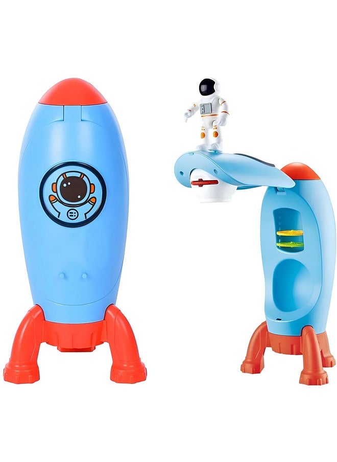 Space Rocket Design Smart Projection Painting Drawing Machine Trace And Draw Projector Toy With 3 Latern Slides And Water Pens For Kids Age 4+