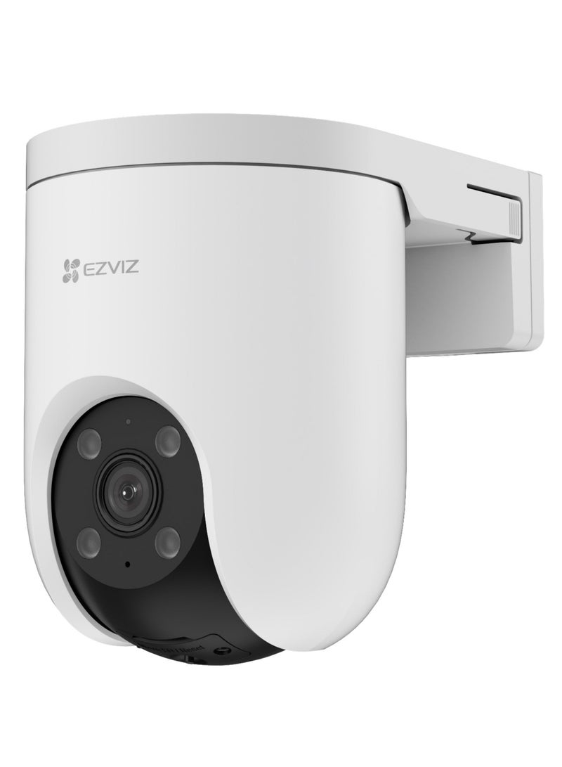 H8c PoE 2K Pan & Tilt Camera, 360° Coverage, AI Human Detection, Auto-Tracking, Two-Way Audio, Color Night Vision, H.265 Video Compression, 12W Power, Supports Upto 512GB MicroSD & Cloud Storage, Weatherproof, Google Assistant & Alexa Integration, 30m IR Distance, PoE & DC 12V Power, Digital WDR, Motion Alerts, Customizable Zones, Easy Installation | CS-H8c PoE (2K)