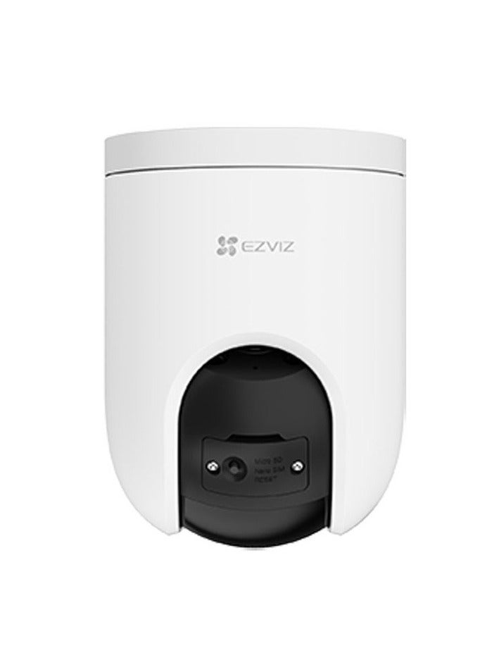 H8c PoE 2K Pan & Tilt Camera, 360° Coverage, AI Human Detection, Auto-Tracking, Two-Way Audio, Color Night Vision, H.265 Video Compression, 12W Power, Supports Upto 512GB MicroSD & Cloud Storage, Weatherproof, Google Assistant & Alexa Integration, 30m IR Distance, PoE & DC 12V Power, Digital WDR, Motion Alerts, Customizable Zones, Easy Installation | CS-H8c PoE (2K)