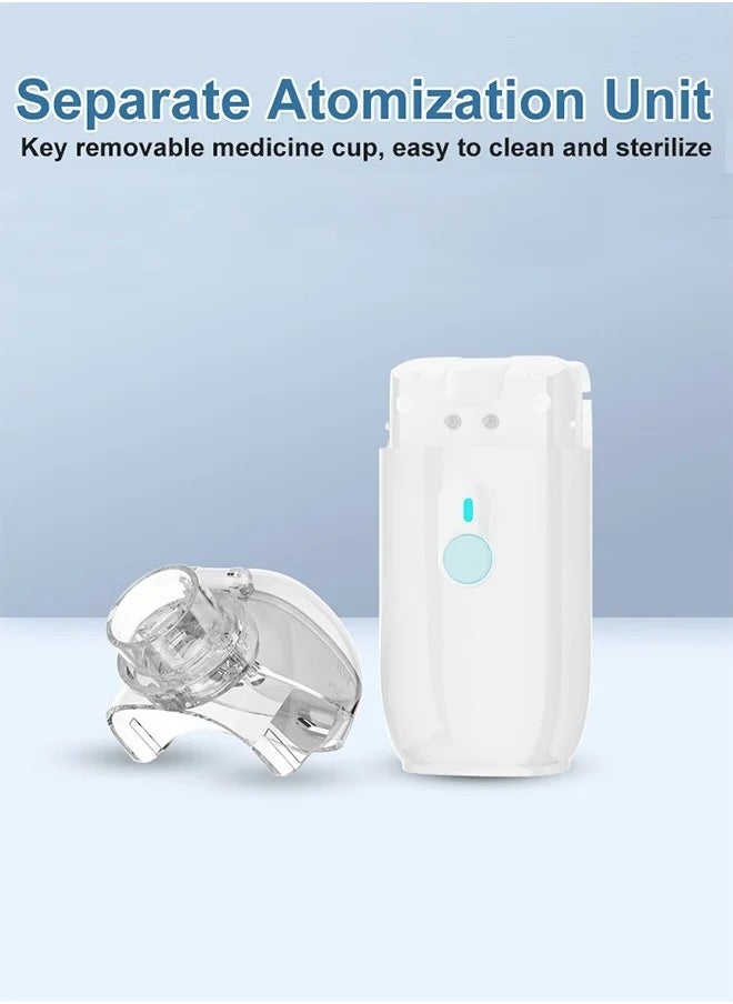 Ultrasonic Mesh Nebulizer for children adult Mini Handheld Portable Steam Humidifier for home and travel